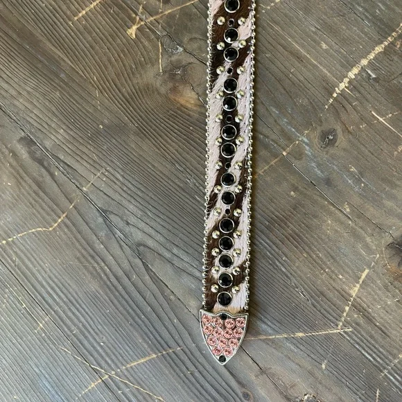 Western BB Simon Swarovski crystal belt. Beautiful.Link and  display picture 2